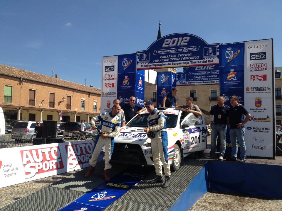 Xevi Pons en el Rallye Tierras del Cid 2012