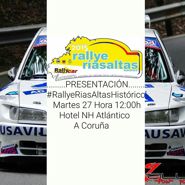 RallyRiasAltas Presentacion Cartel