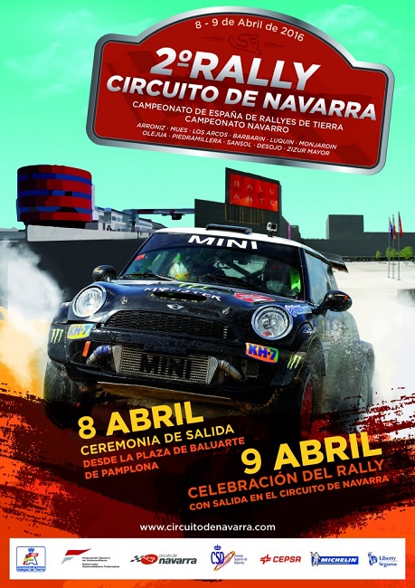 CIrcuito Navarra Rally cartel