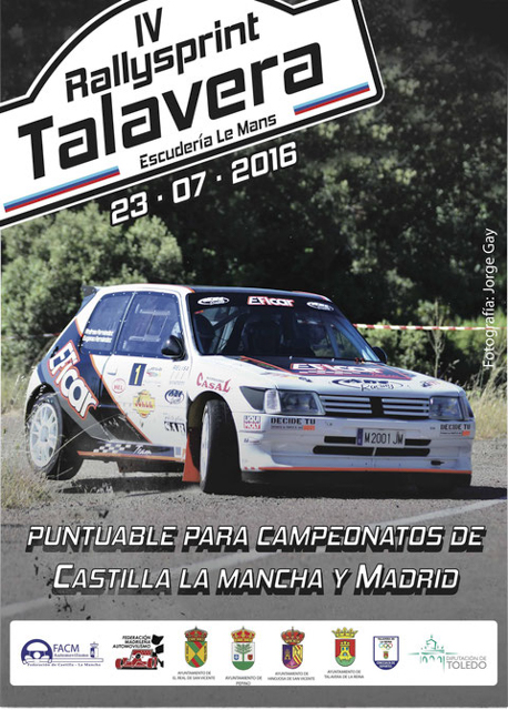 RallsprintTalavera Previo Cartel