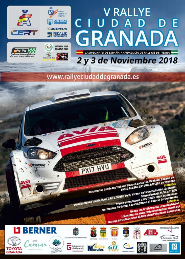 Rally Ciudad De Granada 2018 Cartel