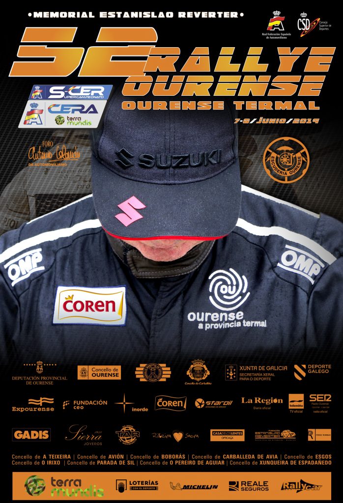 Cartel Rally de Ourense 2019