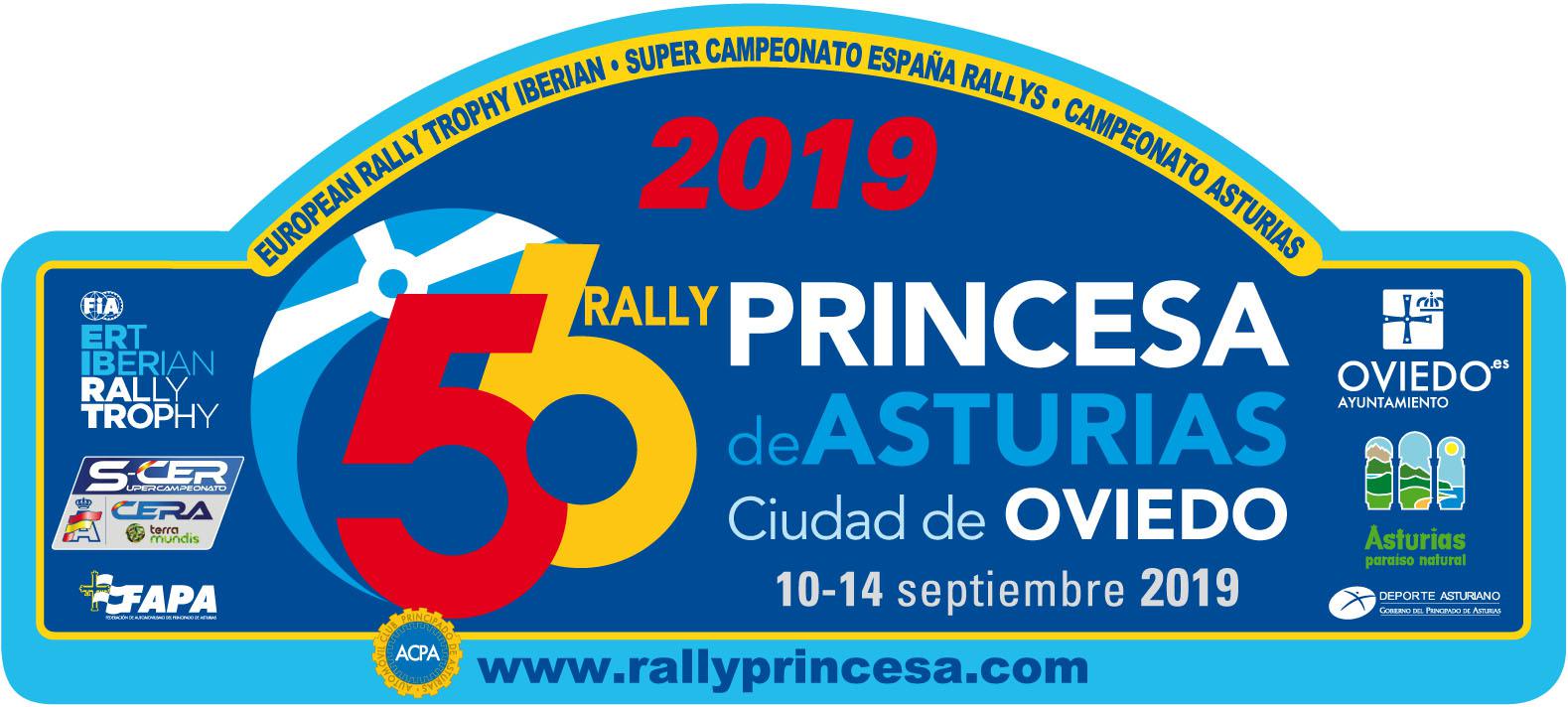placa 56 rallye princesa de asturias 2019