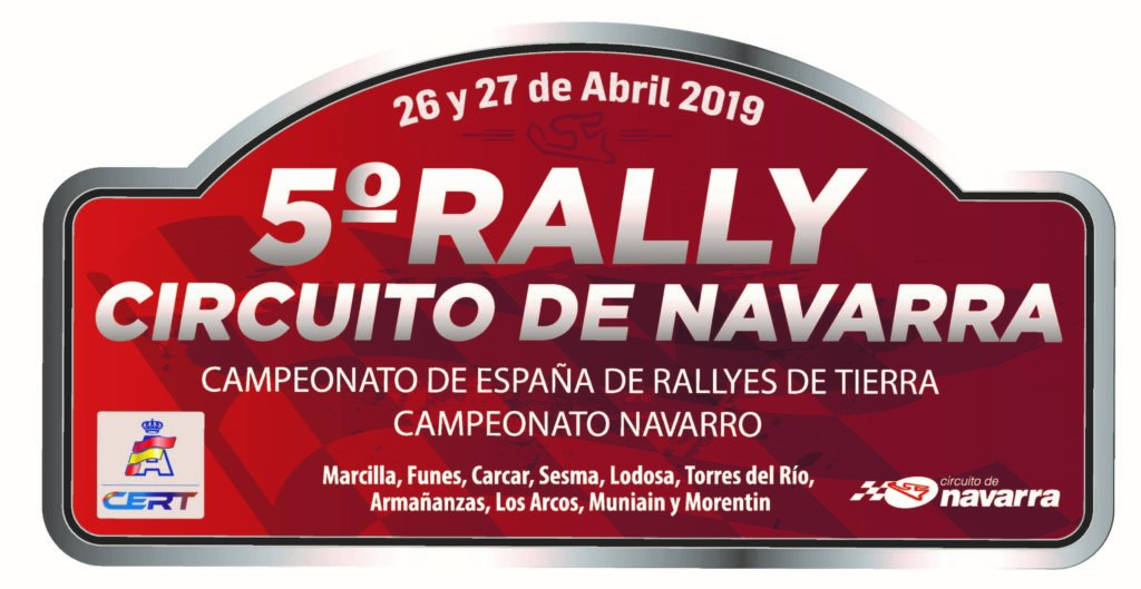 placa rally circuito de navarra 2019
