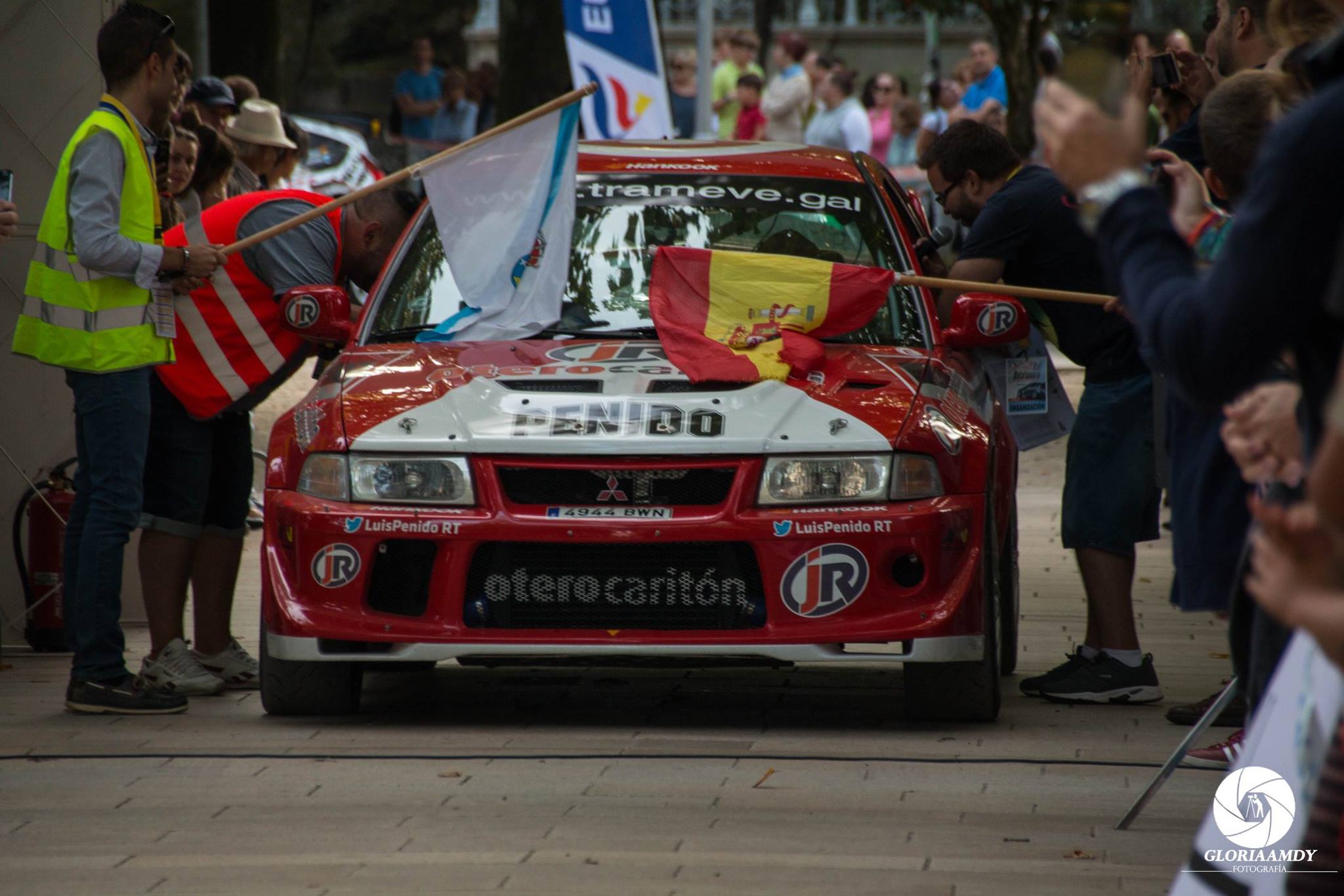 Luis Penido en el Rally Botafumeiro 2019