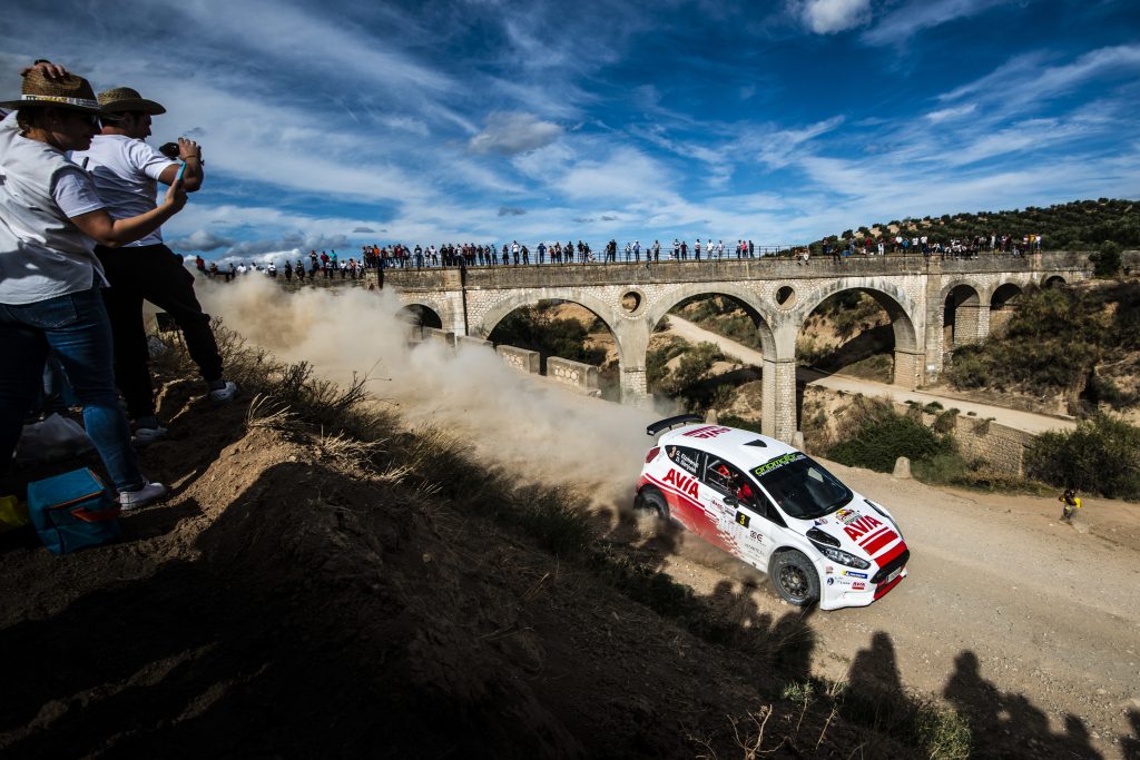 Gorka Eizmendi en el Rally de Granada 2019