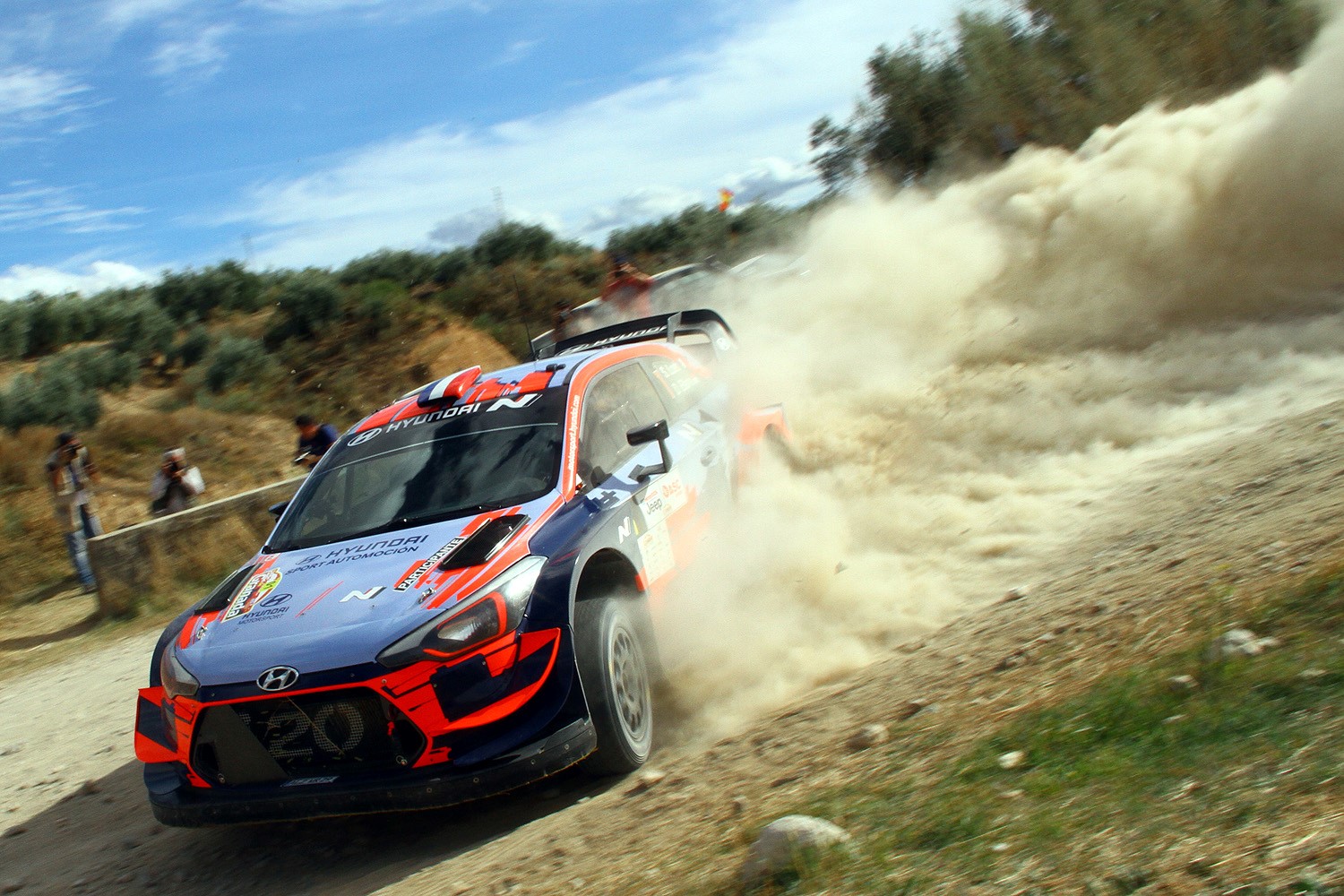 Loeb en el Rally de Granada 2019