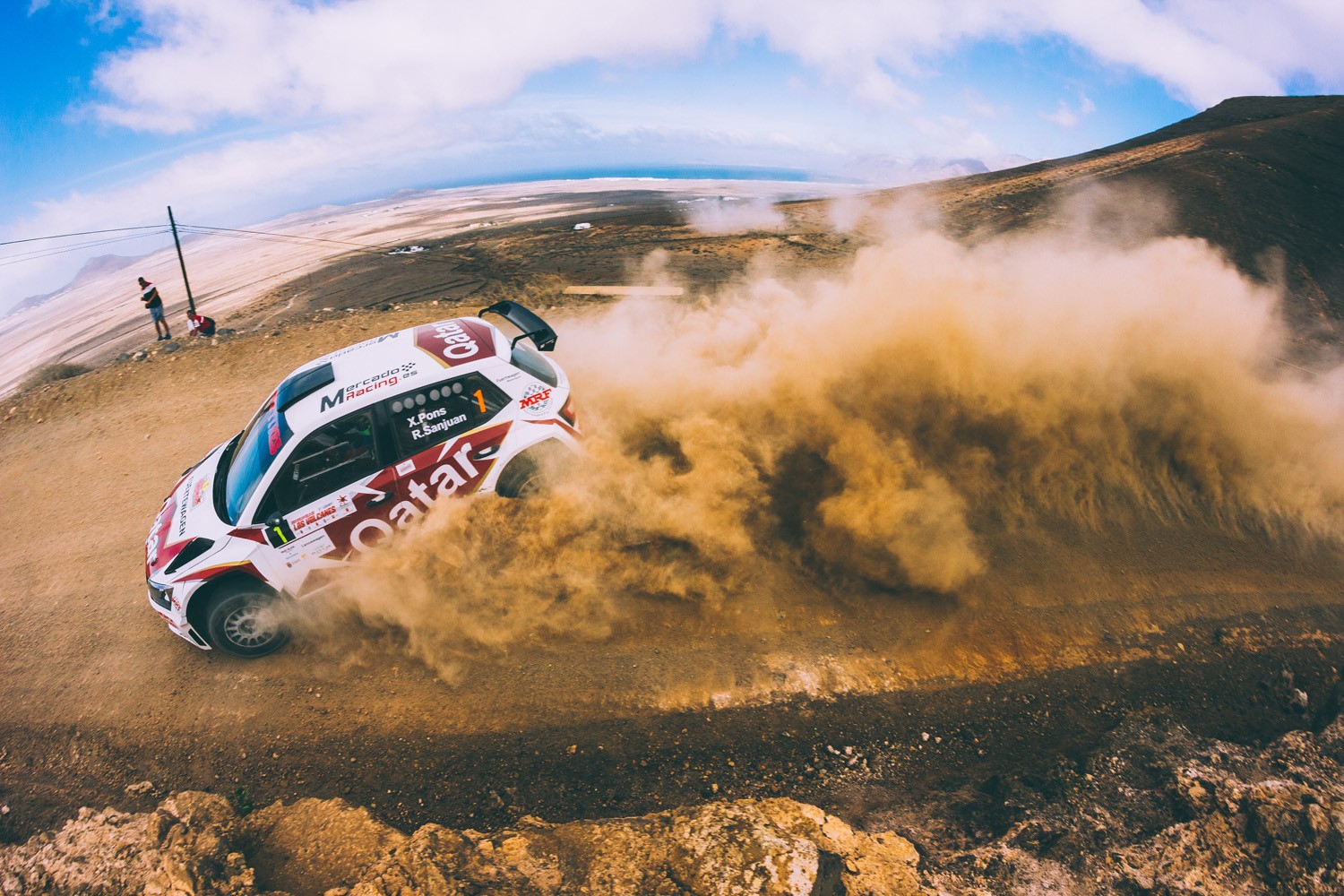 Pons en el Rally de Lanzarote 2019