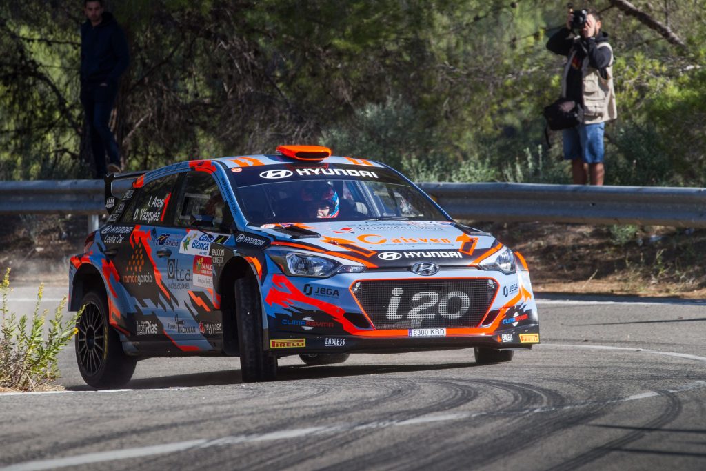 Ivan Ares en el Rally de la Nucía 2019