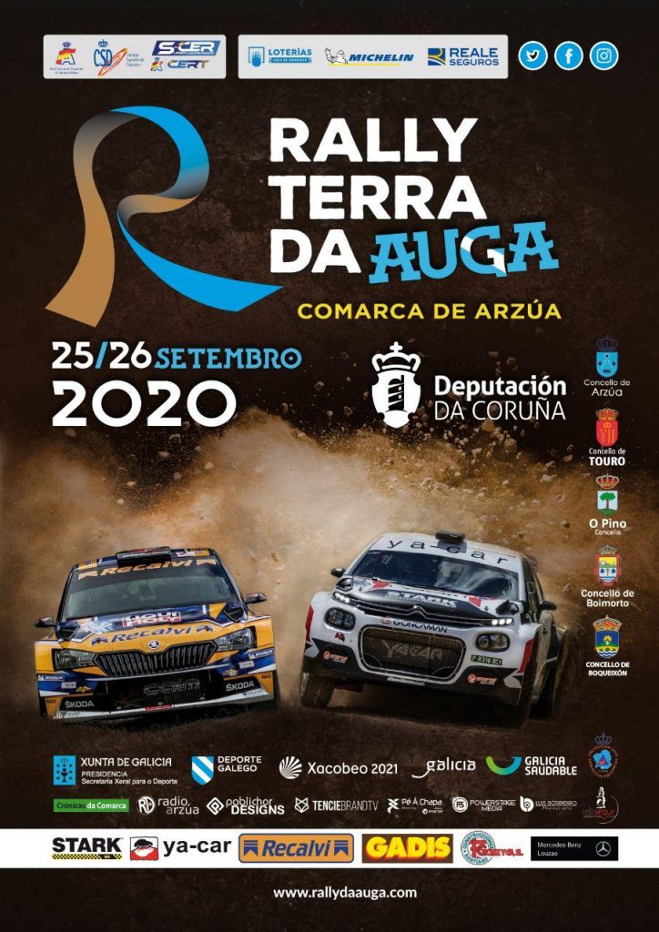 Cartel Rally Terra da Auga 2020