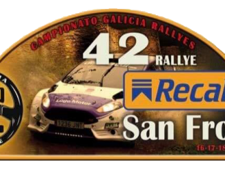 Placa 42 Rally San Froilan 2020