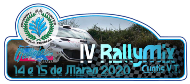 Placa Rallymix de Cuntis 2020