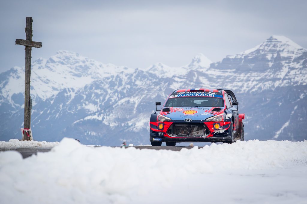 Sebastian Loeb en el Rally de Montecarlo 2020