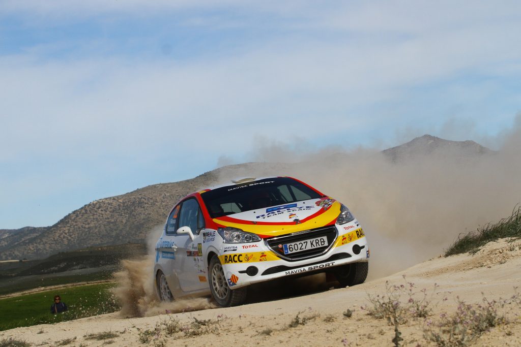 Pep Basas en el Rally de Lorca 2020