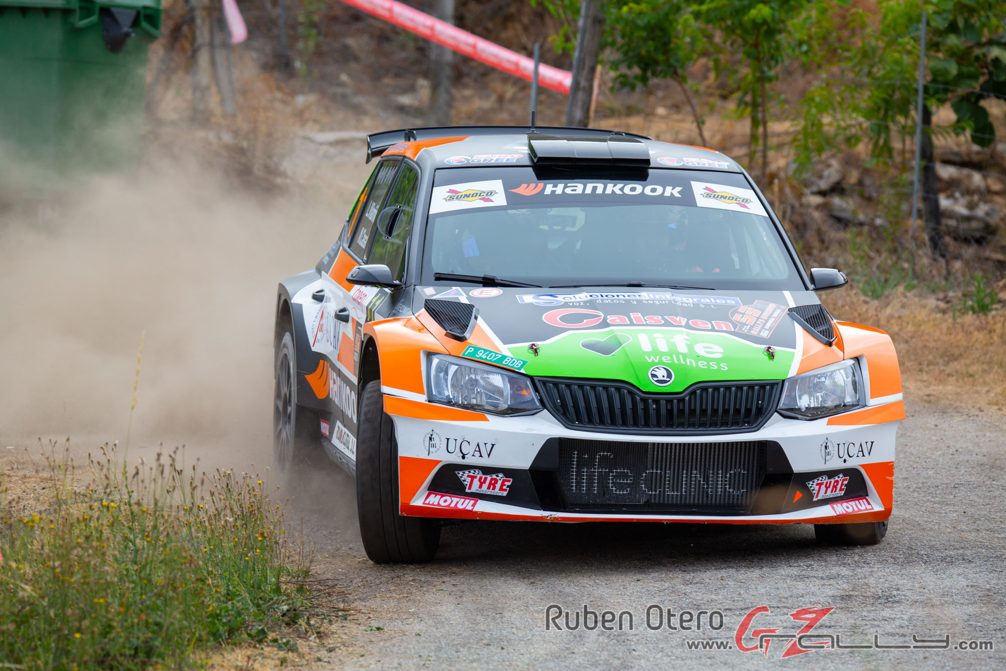 Luis Vilariño en el Rally de Ourense 2020