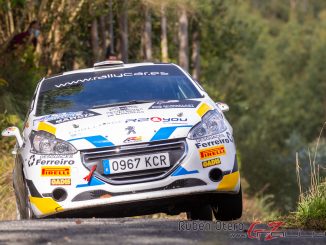 Perez - Miron en el Rally de Ferrol 2020