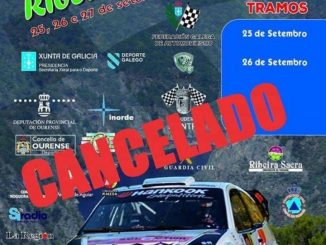 Cartel Rally Ourense Ribeira Sacra