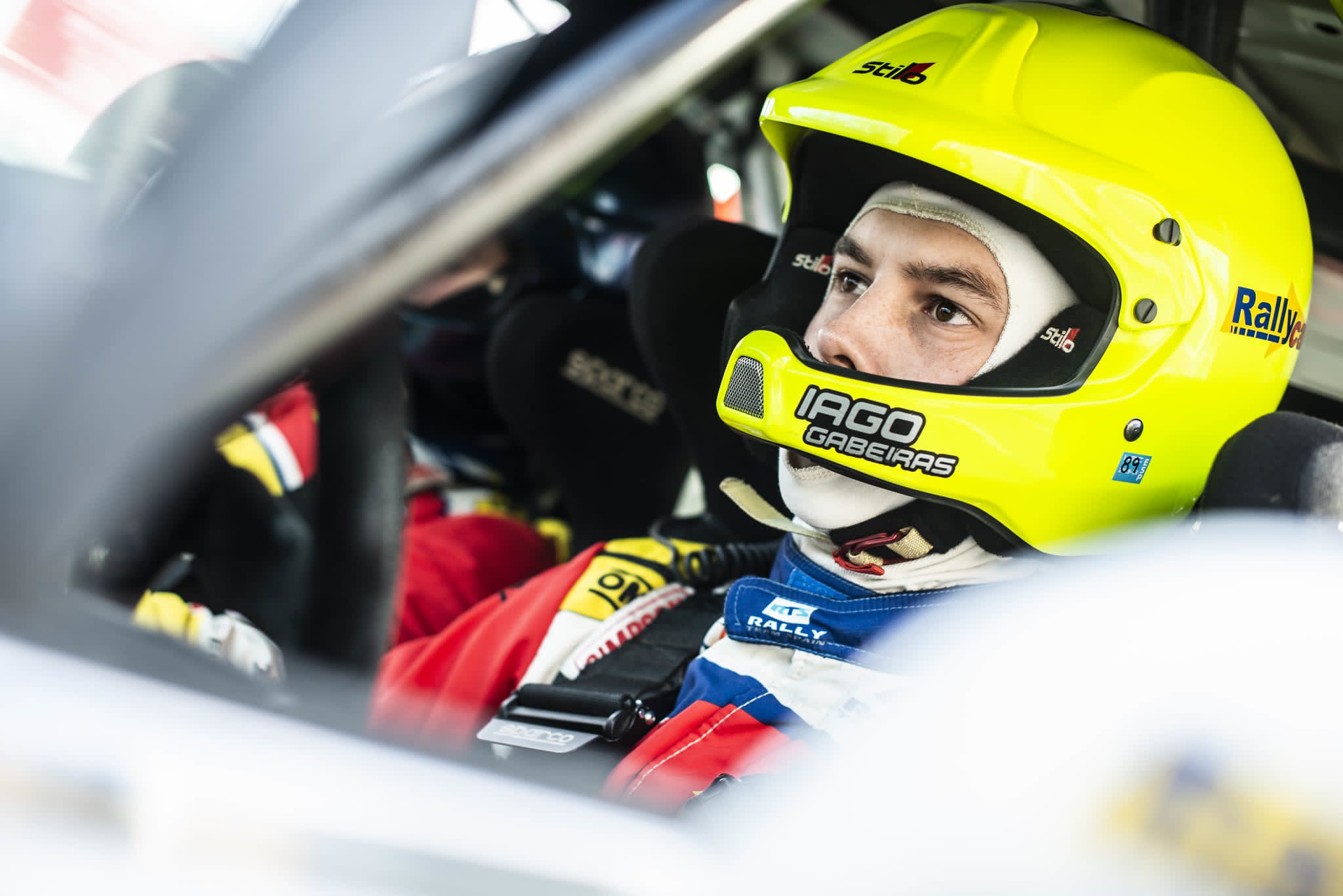 Iago Gabeiras en el Rallye de Ferrol 2020