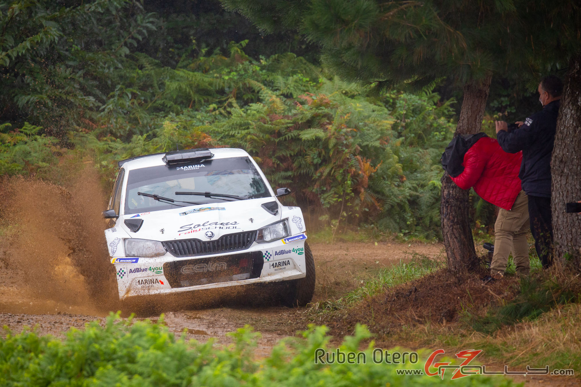 Nil Solans en el Rally Terra da Auga 2020