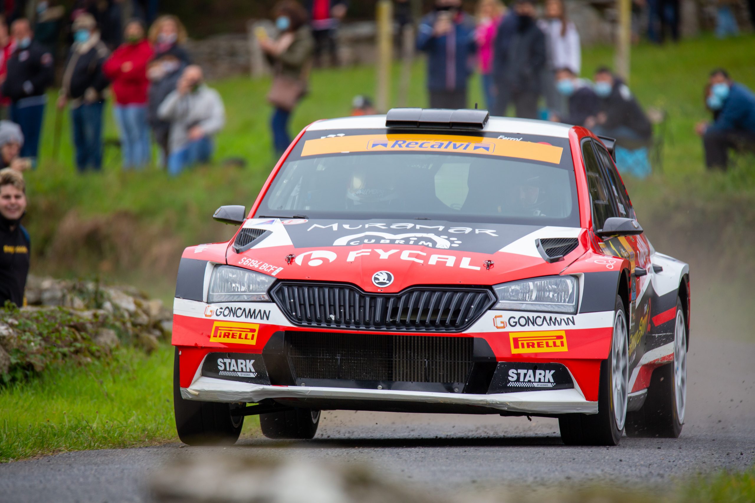 Victor Senra en el Rally San Froilan 2020