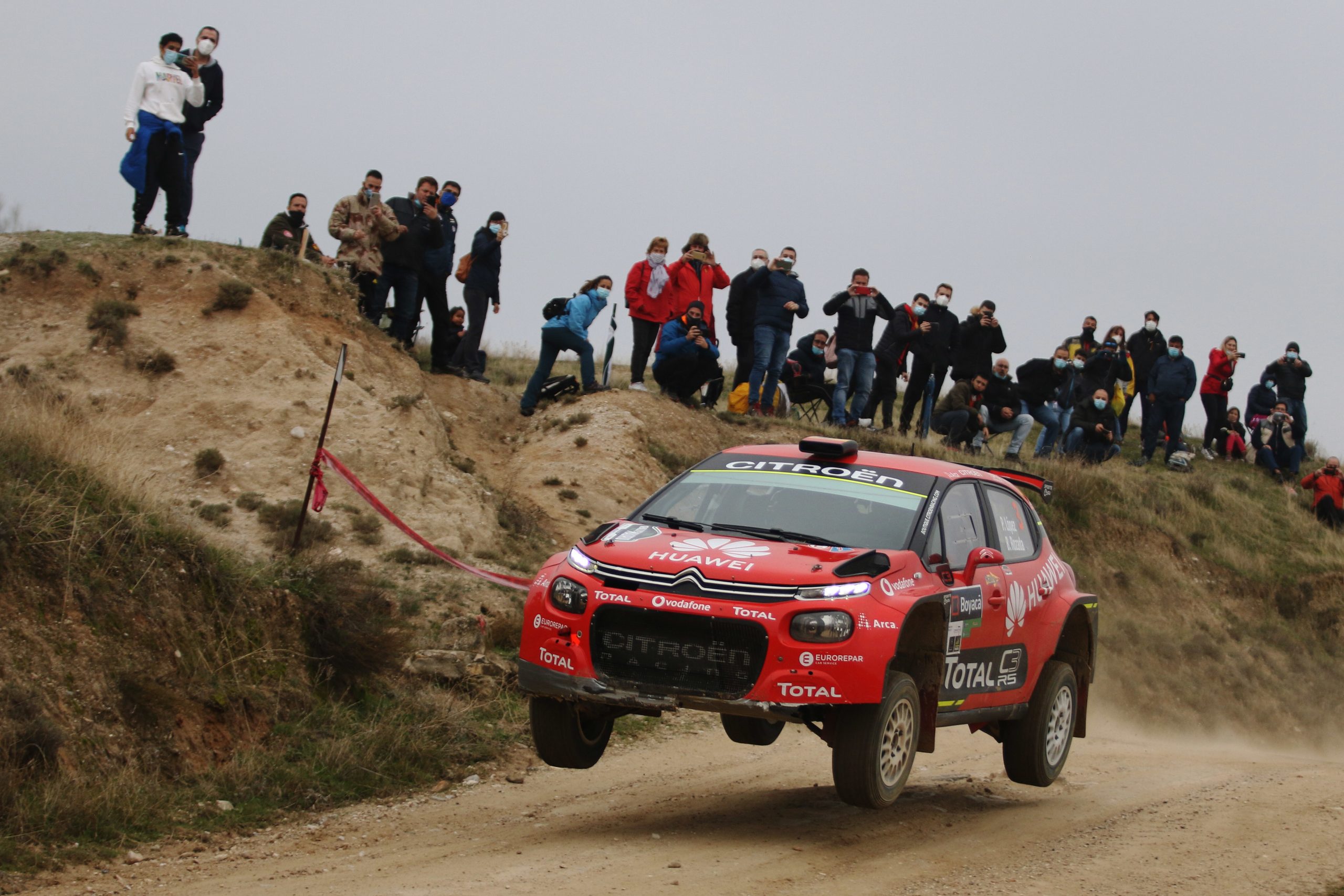 Pepe Lopez en el Rally de Madrid 2020