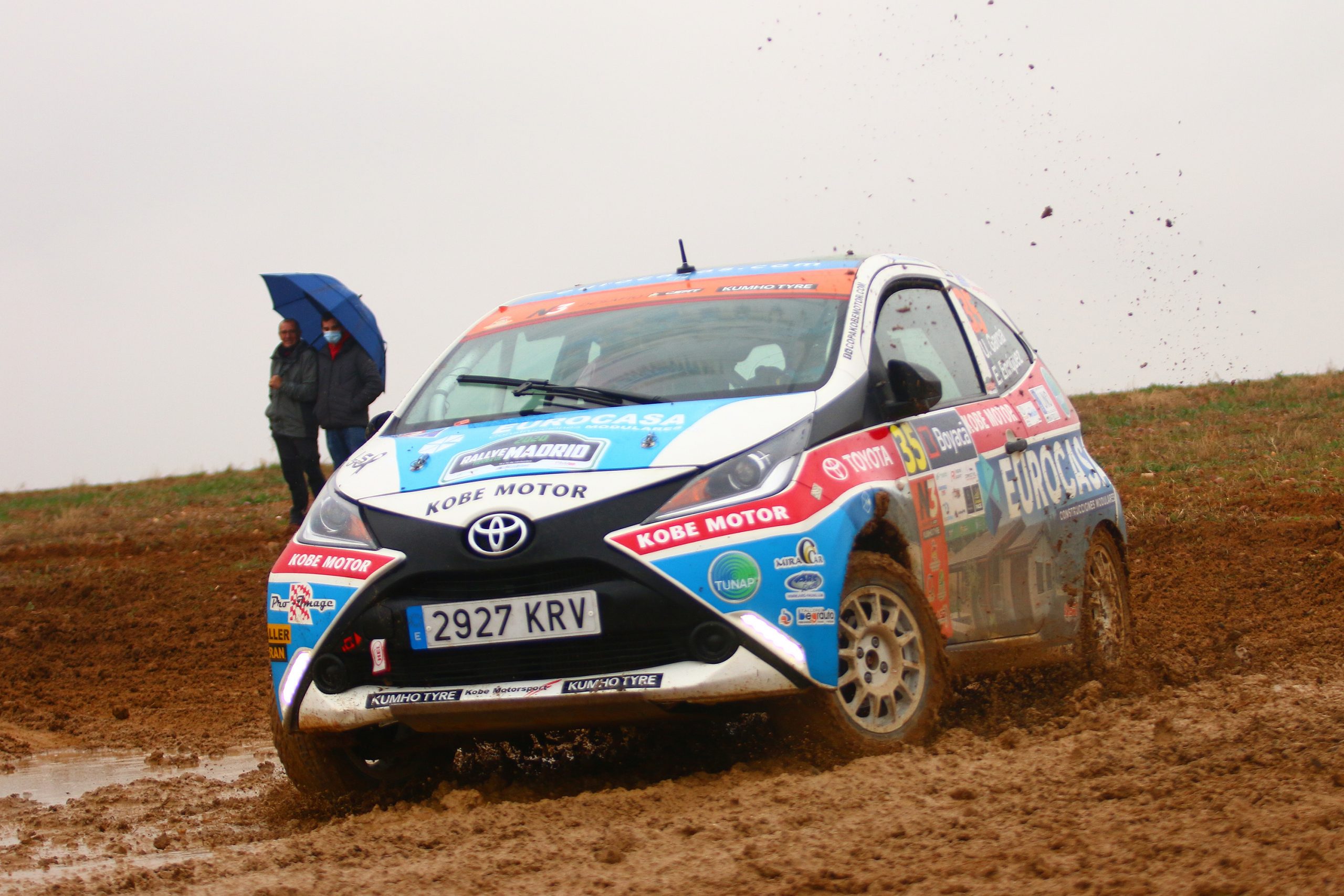 García - Enriquez en el Rally de Tierra de Madrid 20250