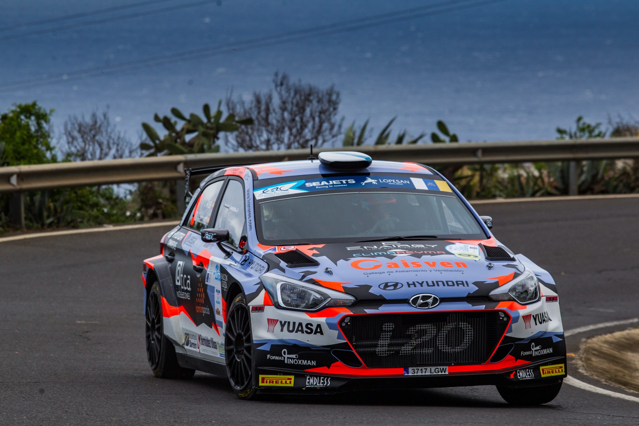 Ivan Ares en el Rally Islas Canarias 2020