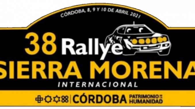 Placa Rally Sierra Morena 2021