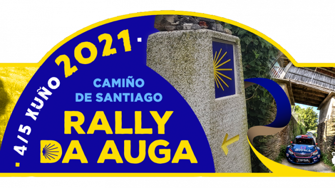 Placa Rally Terra da Auga 2021