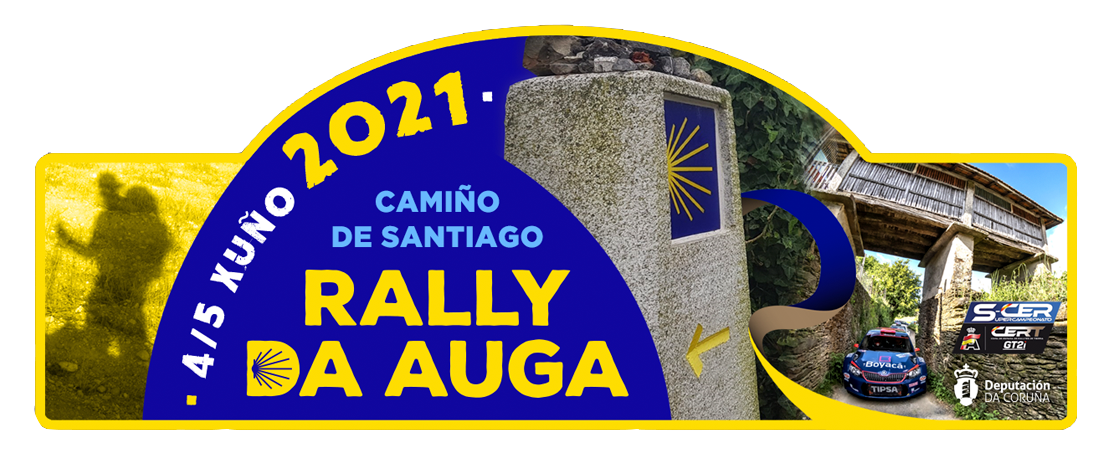 Placa Rally Terra da Auga 2021