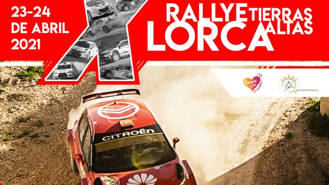 Cartel Rally Tierras Altas de Lorca 2021