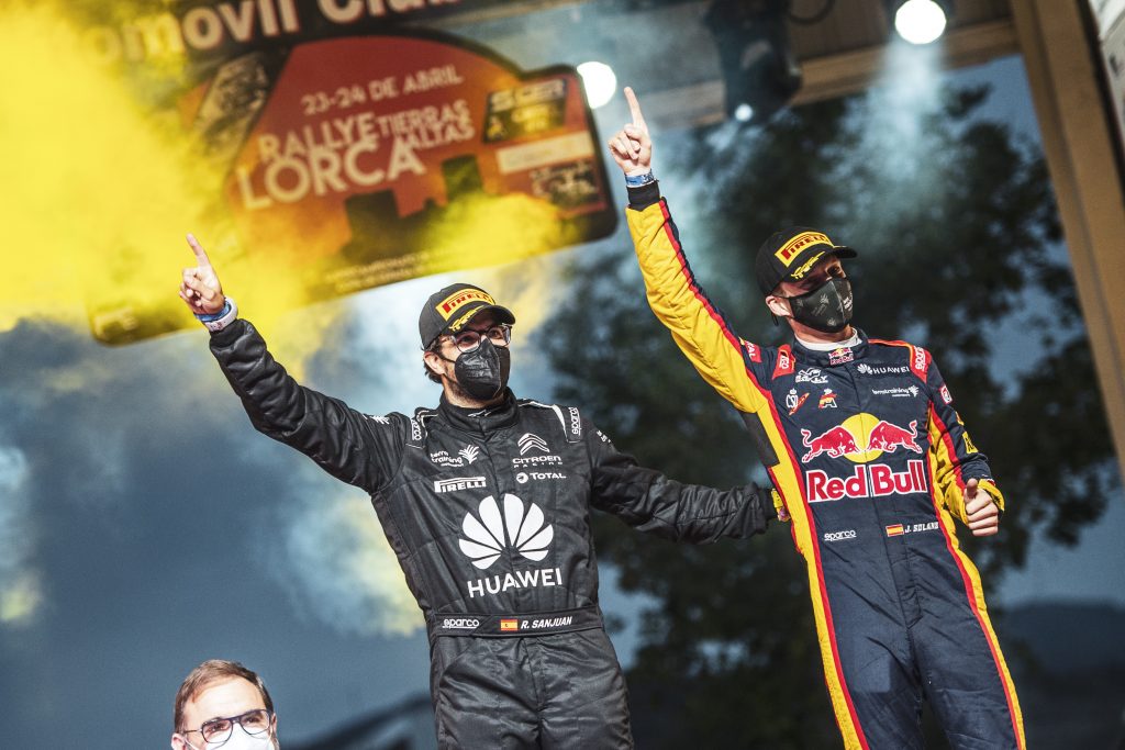 Jan Solans en el Rally tierras Altas de Lorca 2021