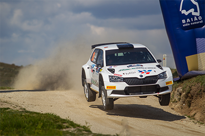 Pepe Lopez en el Rally Aboboeira