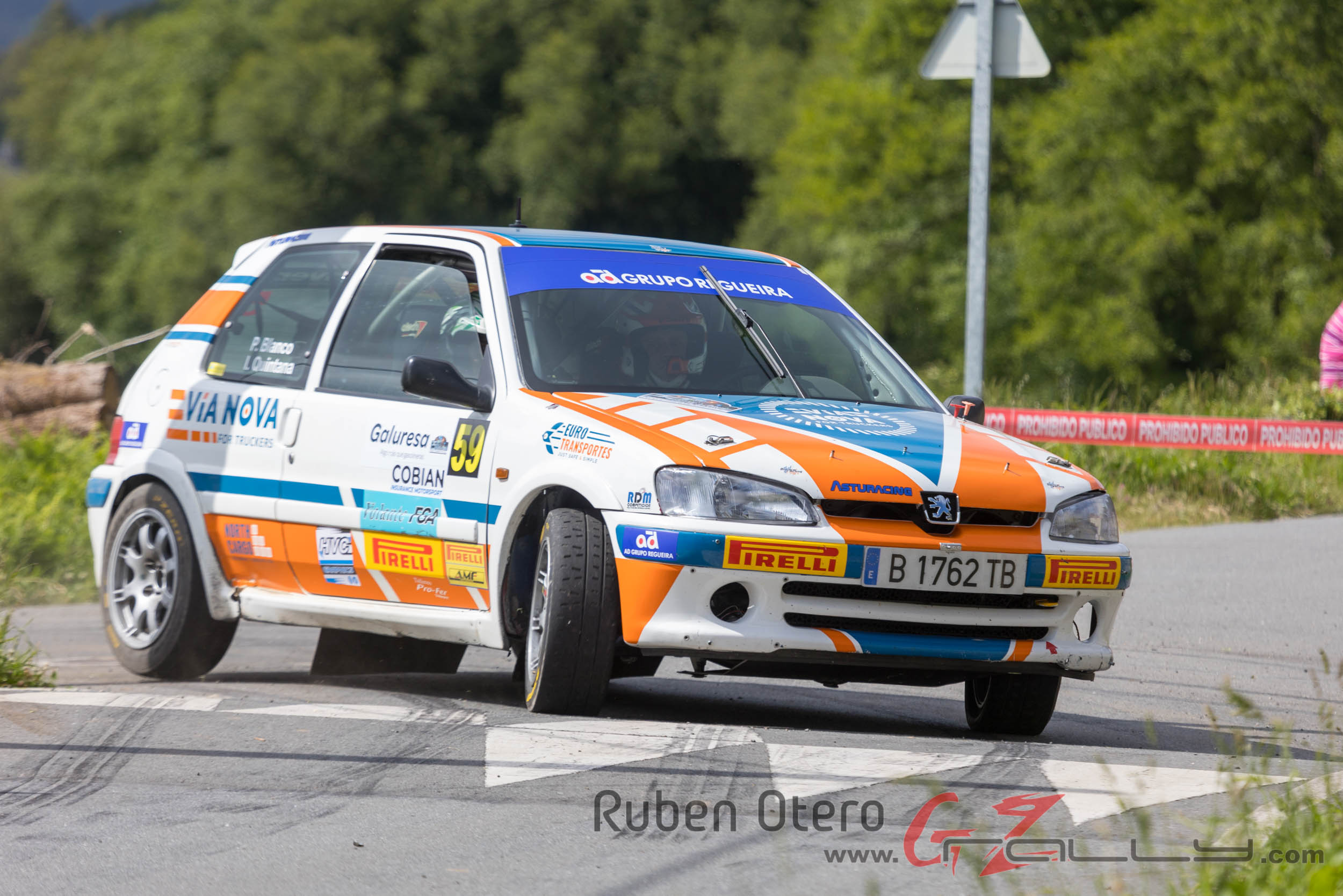 Pablo Blanco e Ian Quintana dominan un duro Rallye de A Coruña en el Volante FGA