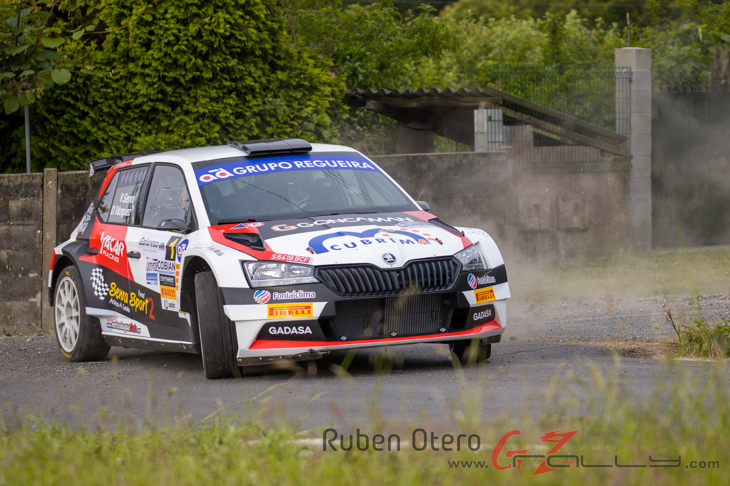 Senra en el Rally de A Coruña 2021