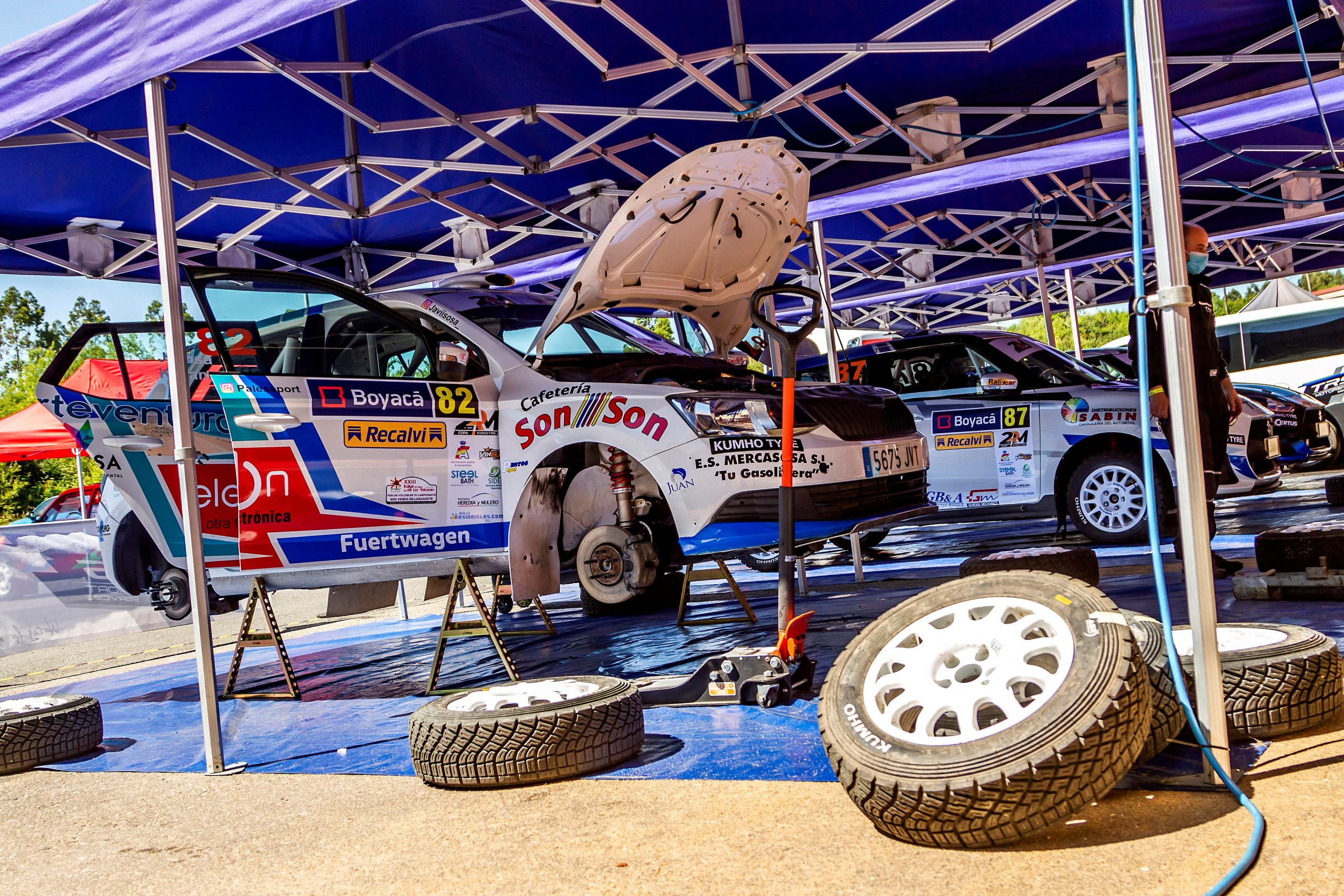 Copa 2RM previo rally isla de los volcanes