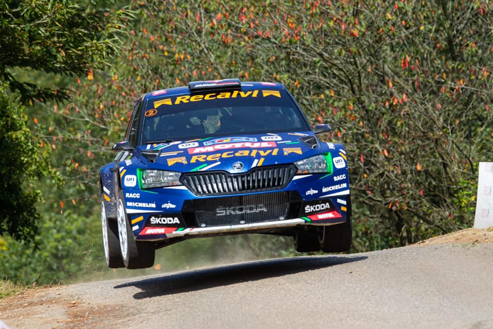 Jose Antonio Suarez en el Rally Princesa de Asturias 2021