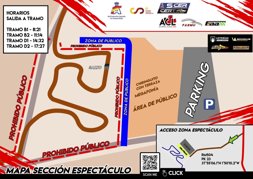 Tramo Espectáculo Rally Tierras Altas de Lorca