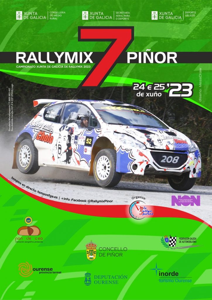 Campeonatos Regionales 2023: Información y novedades - Página 4 Cartel-Rallymix-de-Pinor-2023-724x1024