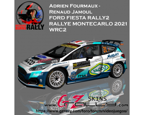Adrien Fourmaux – Renaud Jamoul Ford Fiesta Rally2 2021