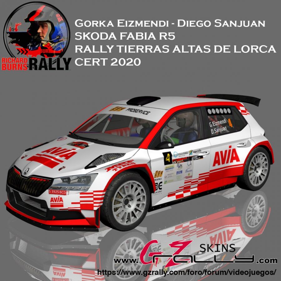 Gorka Eizmendi - Diego Sanjuan Skoda Fabia R5 CERT 2020