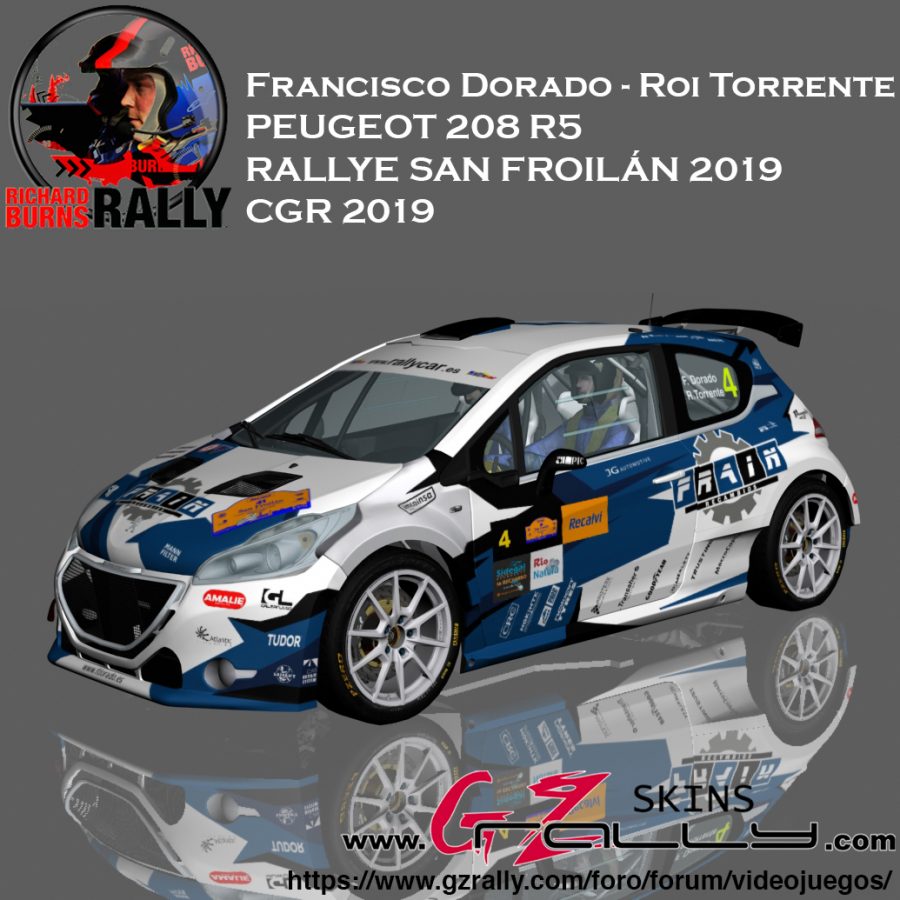 Francisco Dorado - Roi Torrente Peugeot 208 R5 2019
