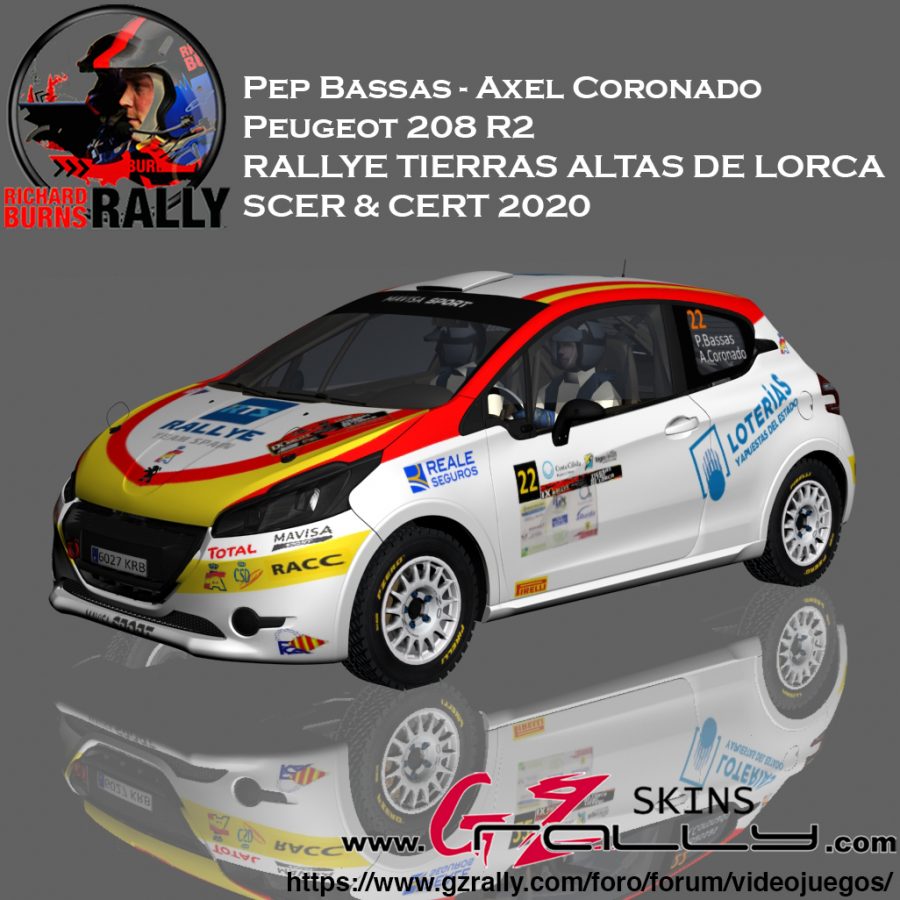 Pep Bassas - Axel Coronado Peugeot 208 R2 CERT 2020