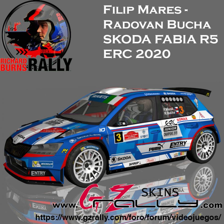Filip Mares - Radovan Bucha Skoda Fabia R5 ERC 2020