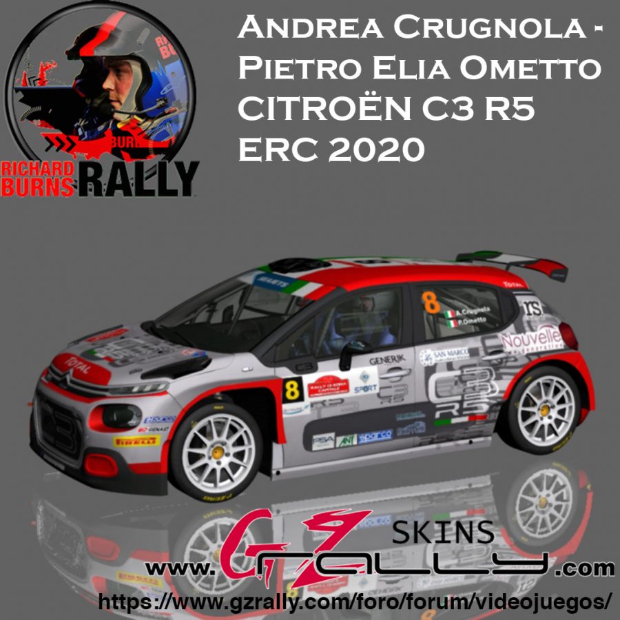 Andrea Crugnola - Pietro Elia Ometto Citroën C3 R5 2020