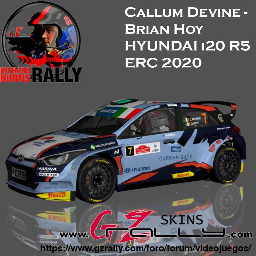 Callum Devine - Brian Hoy Hyundai I20 R5 2020