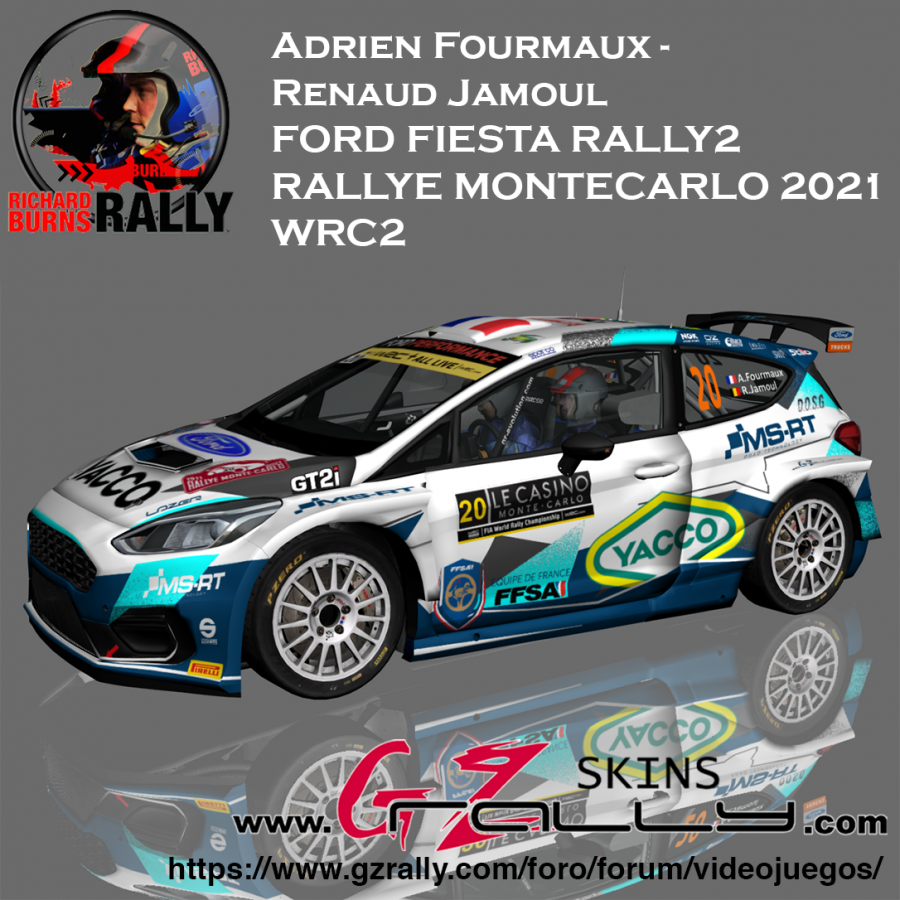 Adrien Fourmaux - Renaud Jamoul Ford Fiesta Rally2 2021