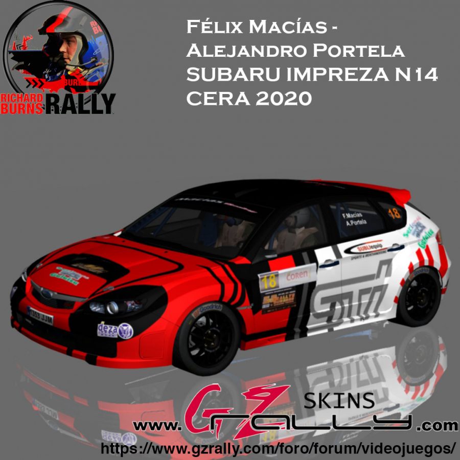 Felix Macias - Alejandro Portela Subaru Impreza N14 2020