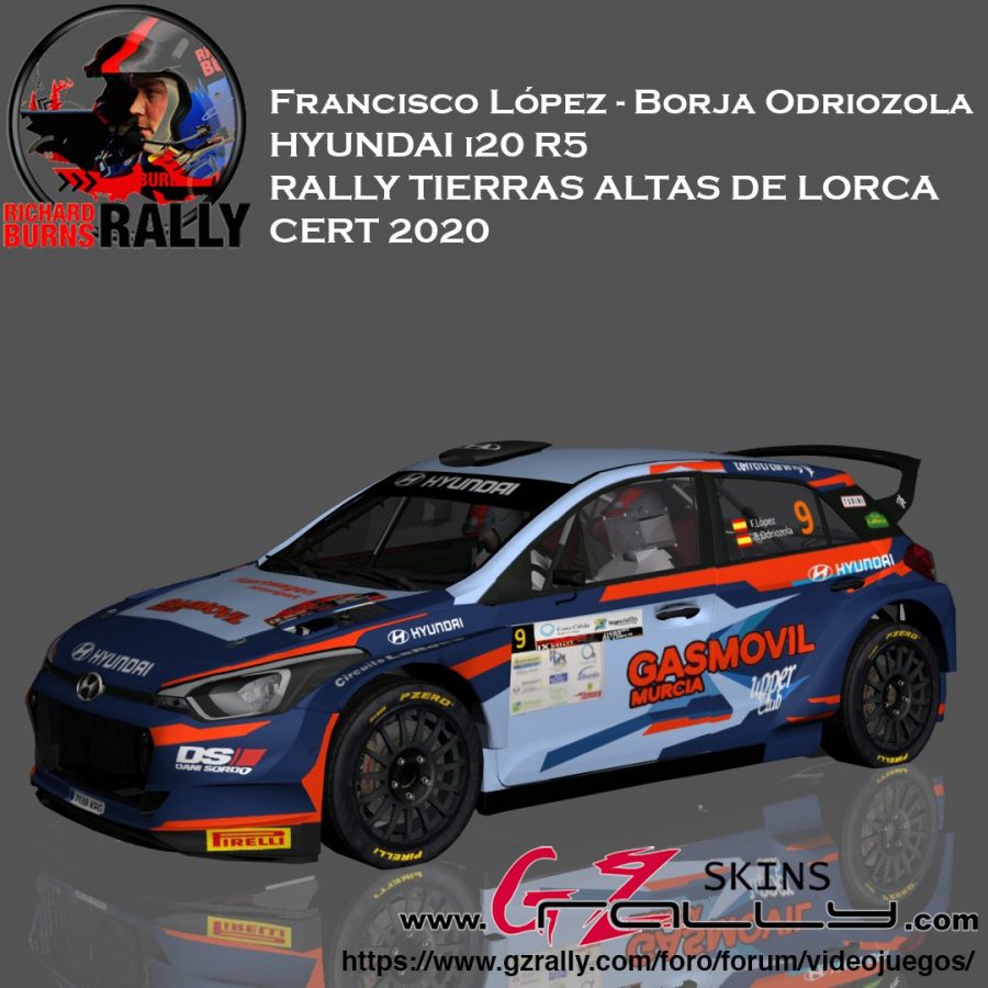 Francisco Lopez - Borja Odriozola Hyundai I20 R5 2020