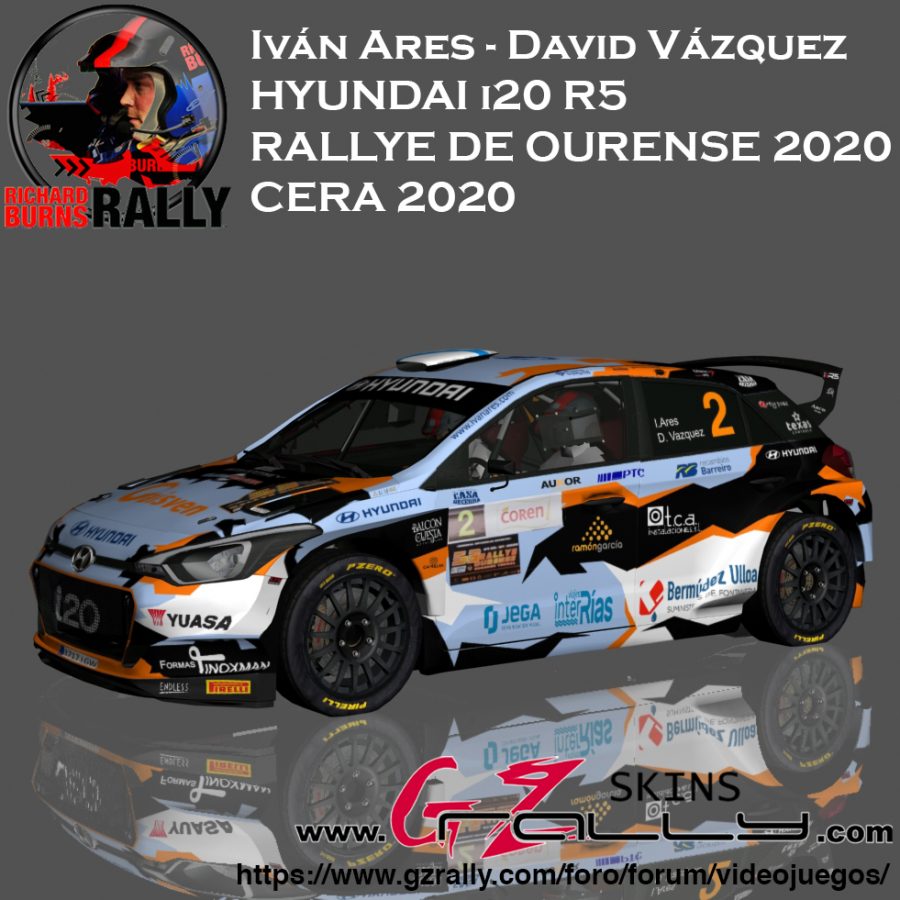 Ivan Ares - David Vazquez Hyundai I20 R5 2020